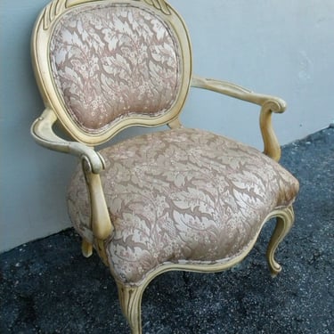 French Painted Living Room Side Chair 2170