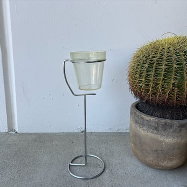 Japanese adjustable planter w stand