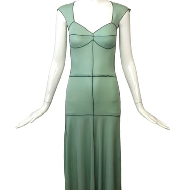 KAMALI NEW YORK- 1970s Jersey Knit Dress, Size 4