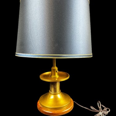 Brass Lamp - Salvaged Boat Parts