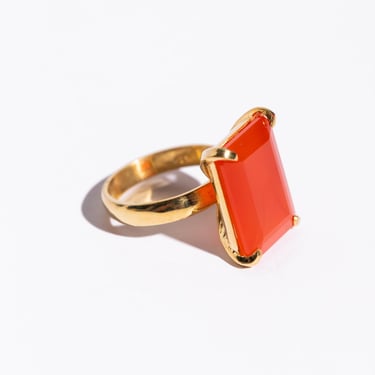 JACQUELINE ROSE Carnelian Lucent Ring