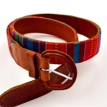 Siena Vtg Leather Belt | M/L