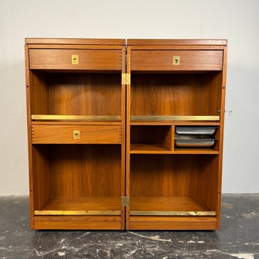 Danish Teak Captains Bar by Reno Wahl Iversen for Dyrlund, 1960s