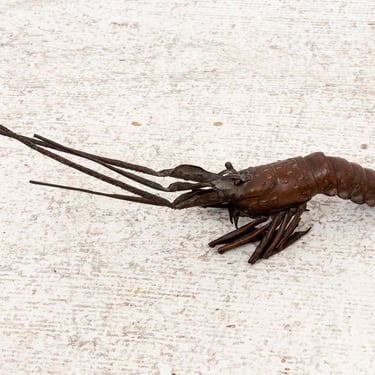 Bronze articulated crayfish