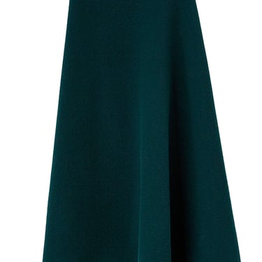 Jil Sander Women Asymmetrical Green Skirt