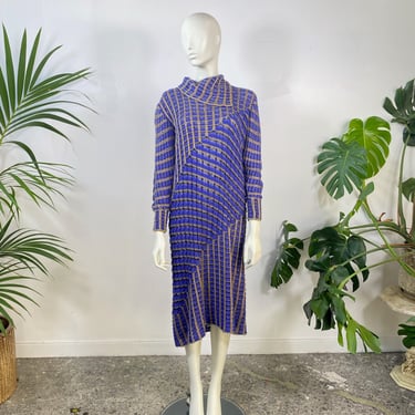 Mary Farin Knit Silk Dress