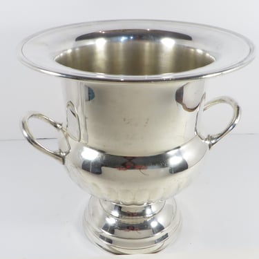Vintage Silverplate Champagne Bucket - Silverplate Trophy Champagne Bucket 