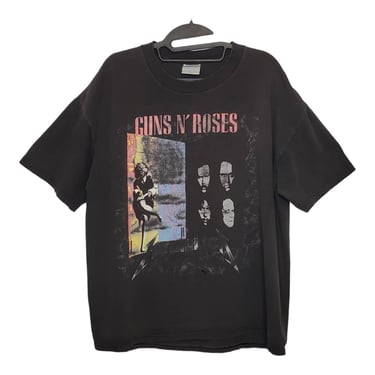 Vintage 1992 Guns N Roses Metallica Concert Tour T-Shirt, 90s Single Stitch Graphic Band Tee, Faith No More, GNR Shirt, Vintage Clothing 