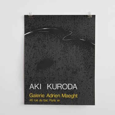 Aki Kuroda Galerie Maeght Exposition Print