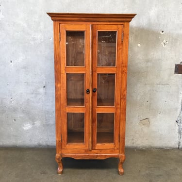 Teak Display Cabinet