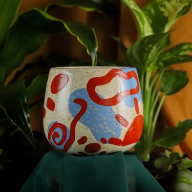 Round Planter Pot | Ceramic | Design-Icebox Canyon 