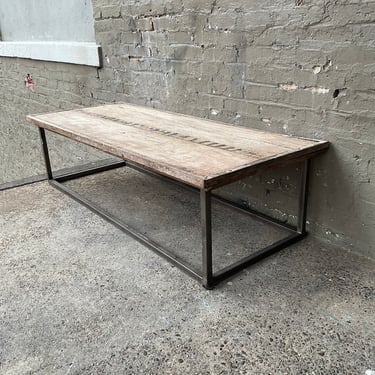 Modern Industrial Style Coffee Table