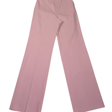 Scanlan Theodore - Pastel Pink Tailored Wide Leg Dress Pants Sz 8