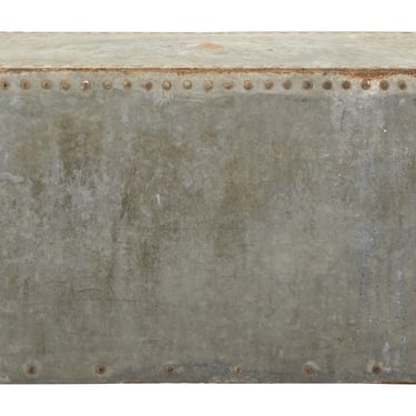 Vintage Zinc Tank Table - Small