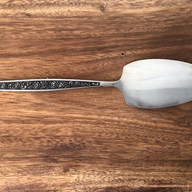 Vintage Granada Rose Stainless Japan Serving knife, Cake server 