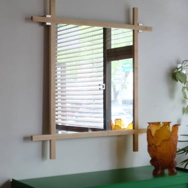 Maple Hanging Wall Mirror by Ed Be