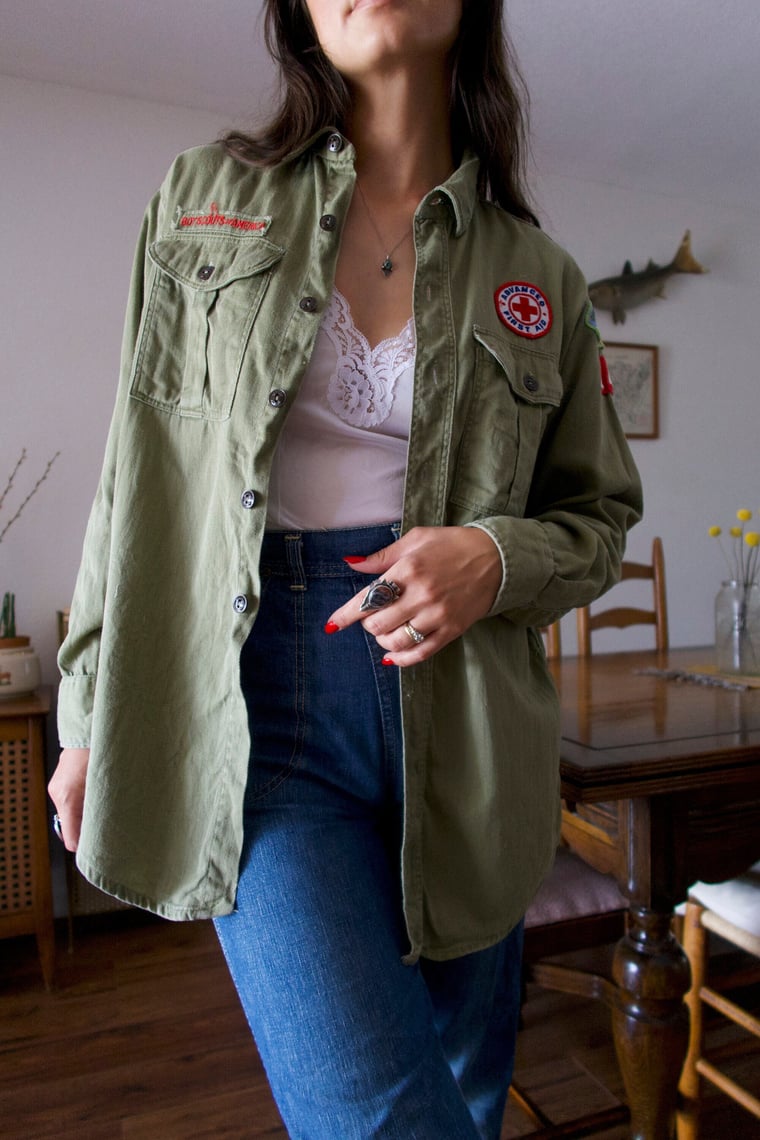 希少】 70s ヴィンテージ BOY SCOUTS OF AMERICA スウィング