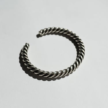 Vintage Sterling Twisted Cuff Bracelet