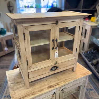 Vintage Bleached Teak Cabinet