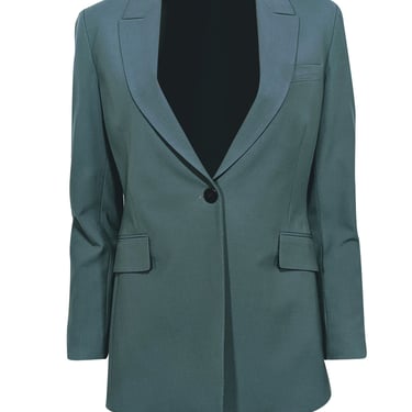 Theory - Green Single Button Blazer Sz 4