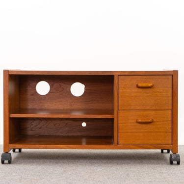 Teak Media Cabinet - (D1359) 