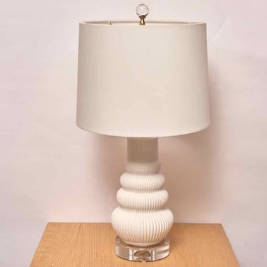 White Gourd Porcelain Table Lamp