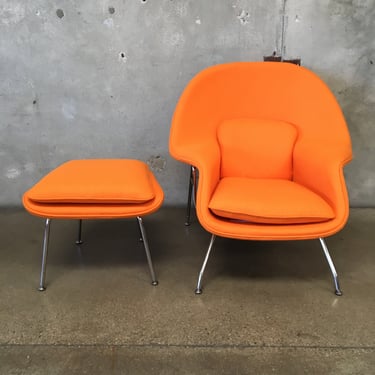 Saarinen for Knoll Womb Chair &amp; Ottoman