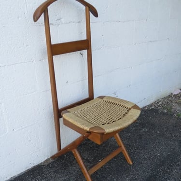 Mid Century Modern Vintage Valet Butler Chair 2945