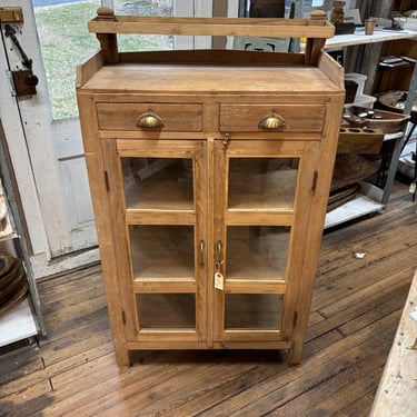 Vintage Bleached Pine Cabinet