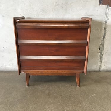 Vintage Mid Century Modern Lane First Edition Record Cabinet