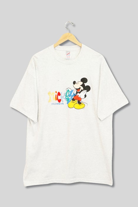 Vintage Disney Mickey Mouse Florida T Shirt Sz XL