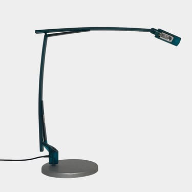 Blue-Green Adjustable Table Lamp