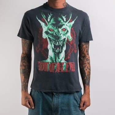 Vintage 1988 Slayer World Sacrifice Tour T-Shirt 