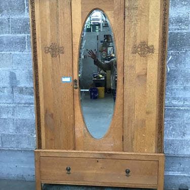 Elegant Oak Armoire (Seattle)