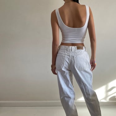 ReCAP Vintage Studio white baggy jeans - White 