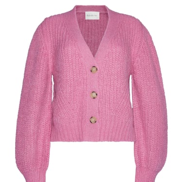 Sara Cardigan - Taffy Pink