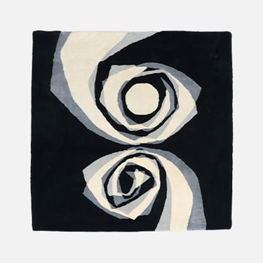 Post Modern "Sunhooks" Abstract Wool Tapestry Wall Art