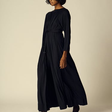 Geoffrey Beene Navy Jersey Gown