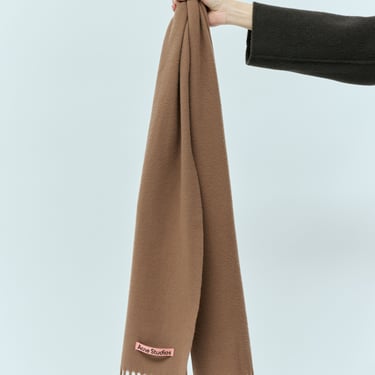 Acne Studios Women Fringe Wool Scarf