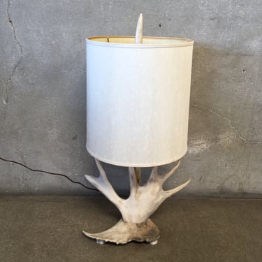 Vintage Antler Lamp