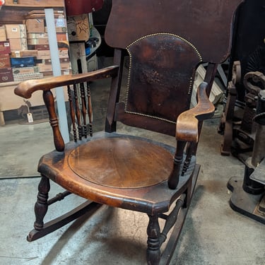 Well-Crafted Victorian Rocking Chair