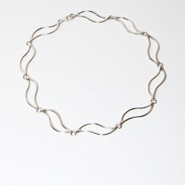 California Dirt Currents Necklace - Sterling Silver