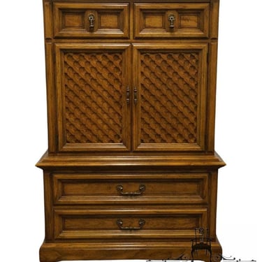 DIXIE FURNITURE Solid Pecan Spanish Mediterranean Style 40