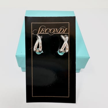 Tiffany x Paloma Picasso Silver Hoop Earrings