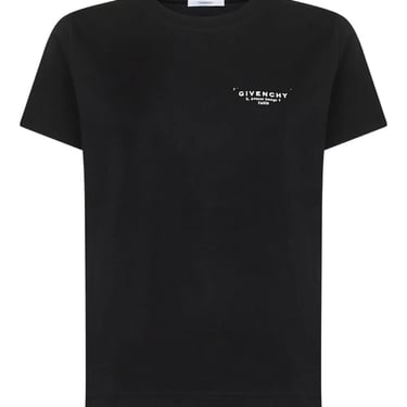 Givenchy Women Back Print Regular Fit Cotton T-Shirt