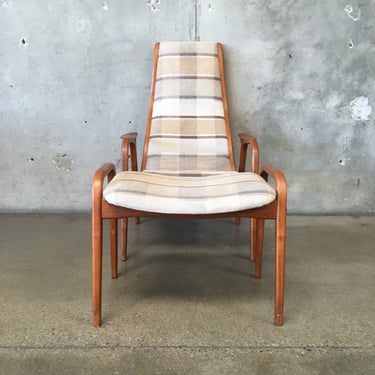 Yngue Ekstrom "Lamino" Lounge Chair & Ottoman