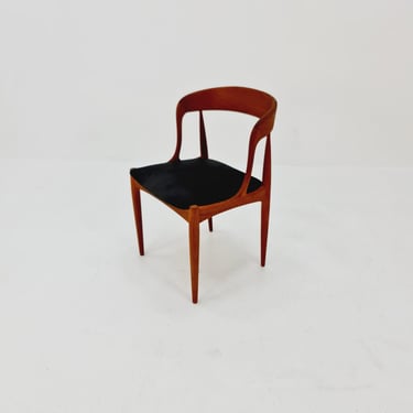 Vintage Danish teak dining chair by Johannes Andersen for Uldum Mobelfabrik, 1960s, 