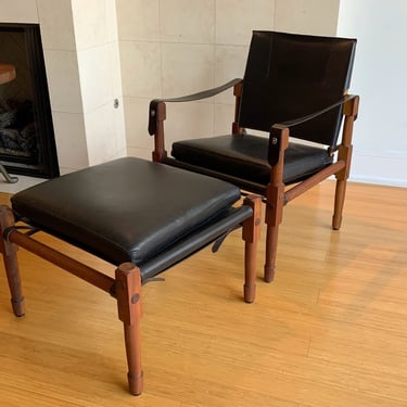 Chatwin Lounge Chair and Ottoman by Richard Wrightman