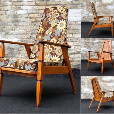 Reimagined Cherry Frame Easy Chair 