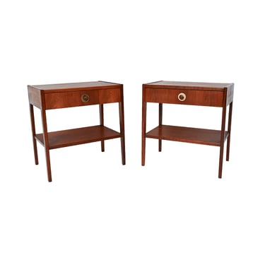 Walnut Nightstands Side Tables Jack Cartwright Founders Furniture 